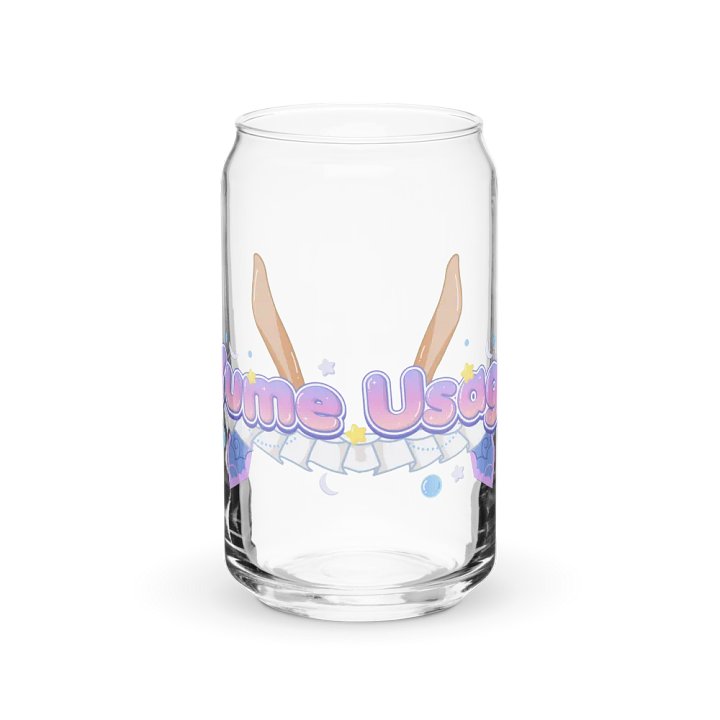 Yume Usagi Logo Can-Shaped Glass product image (1)