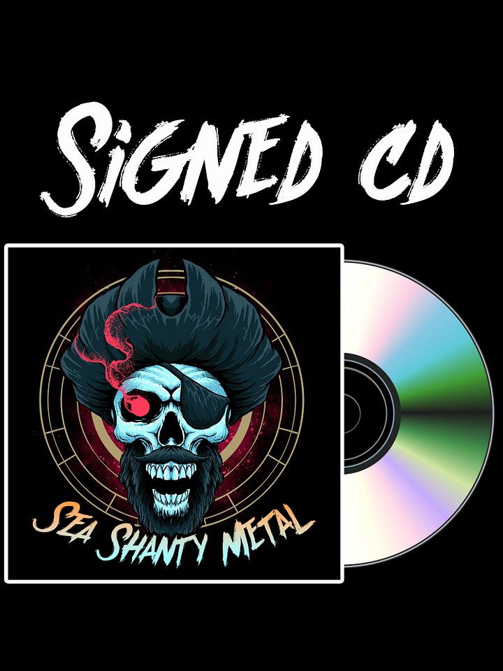 Signed CD - Sea Shanty Metal product image (1)