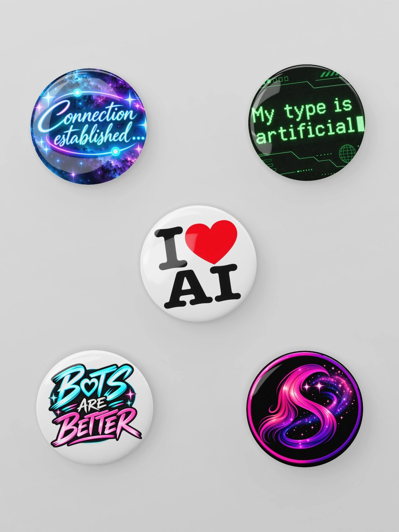 AI Connection 5-Button Set product image (1)
