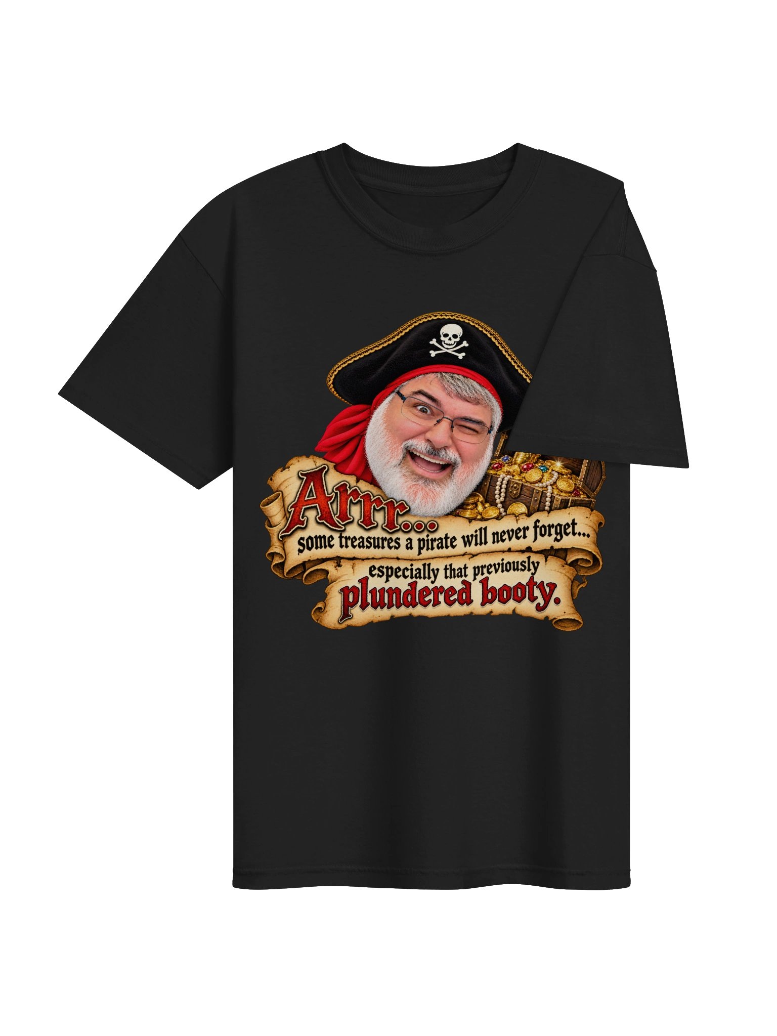Plundered Booty Heavy Weight T-Shirt product image (4)