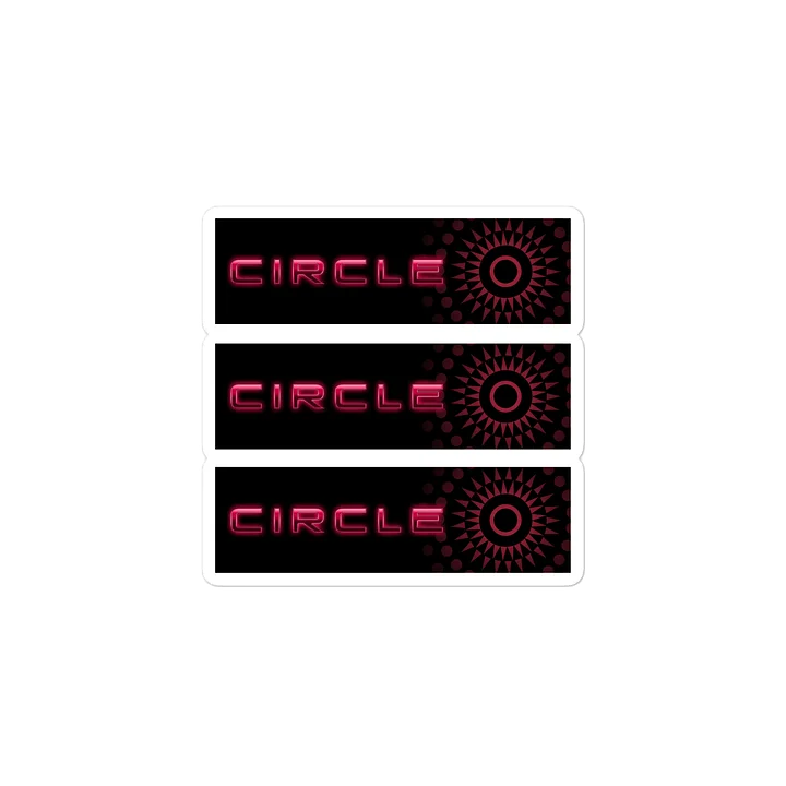 CIRCLE: Banner Stickers product image (1)