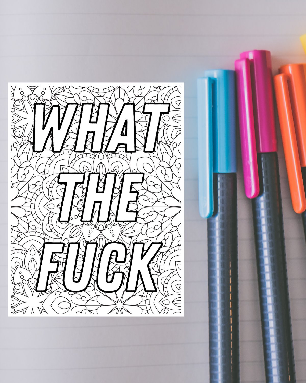 Swear Word Coloring Pages product image (4)