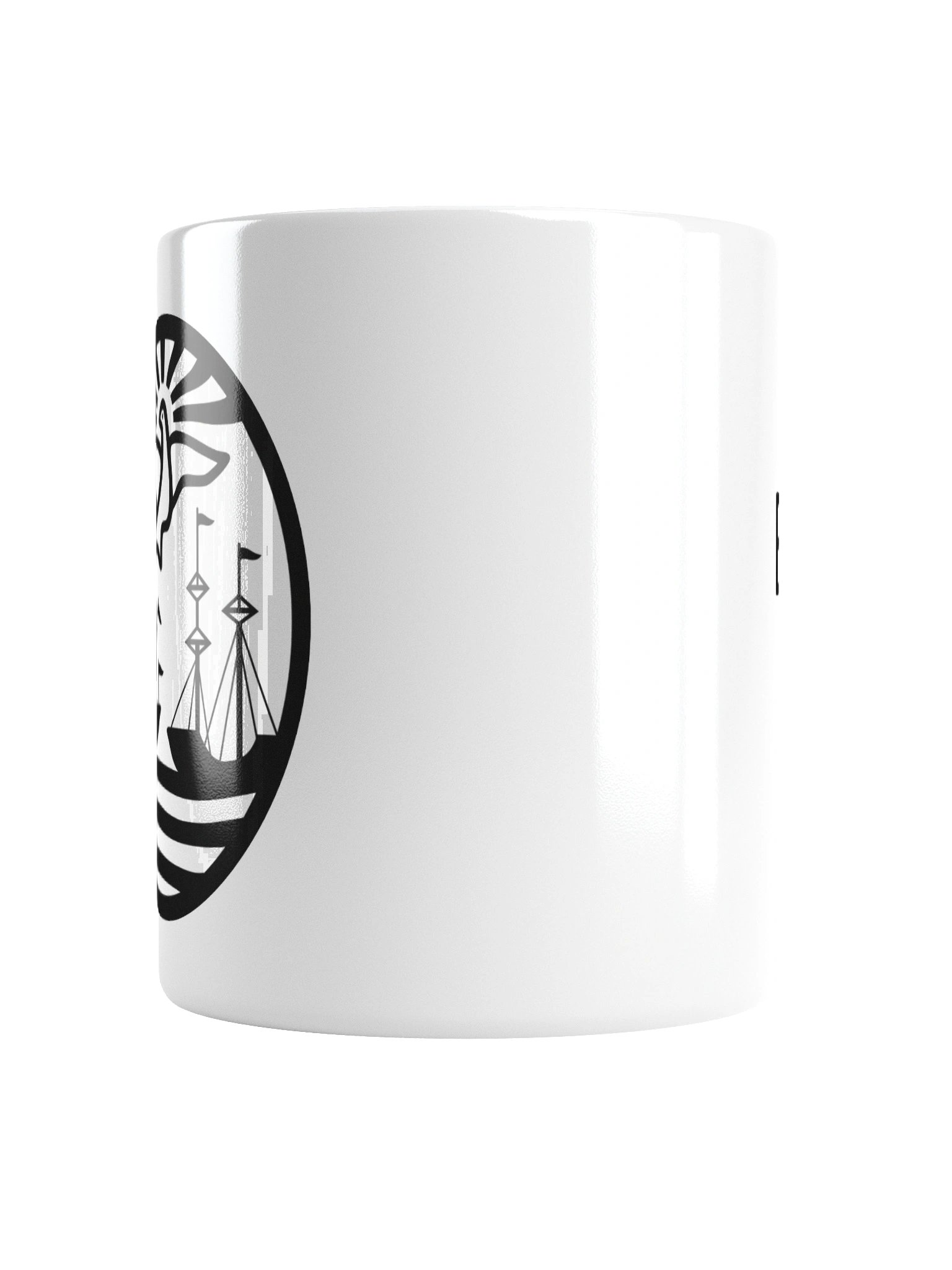 White Glossy Mug product image (4)