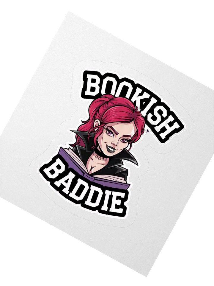 Bookish Baddie Vamp Sticker product image (6)