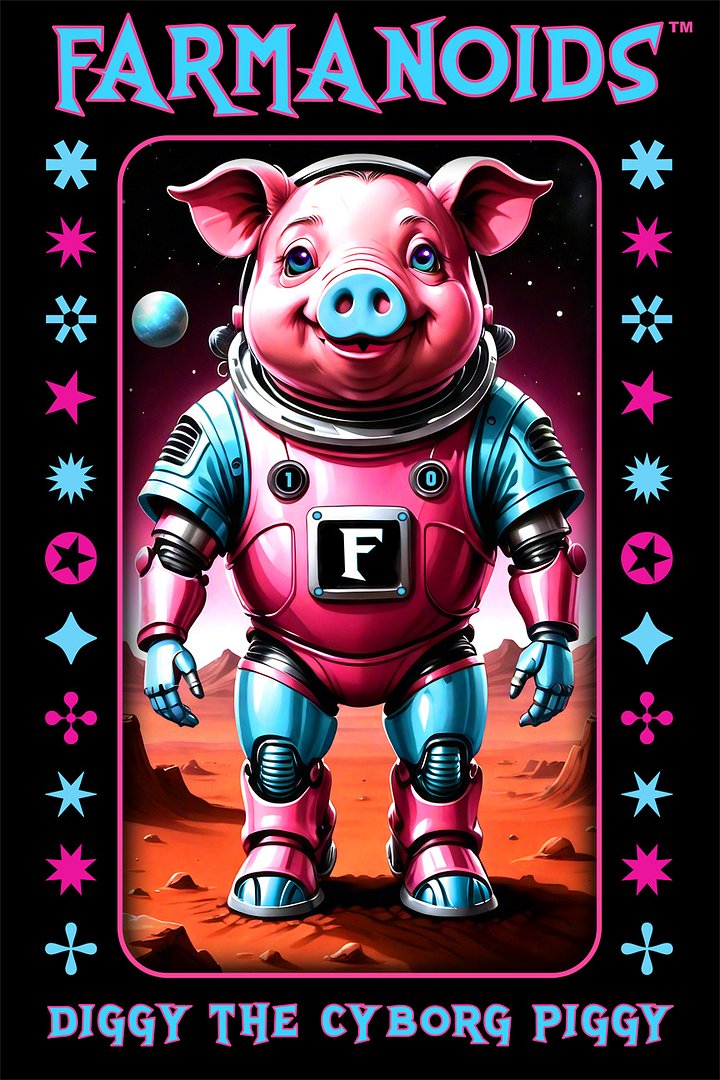 Diggy the Cyborg Piggy product image (2)