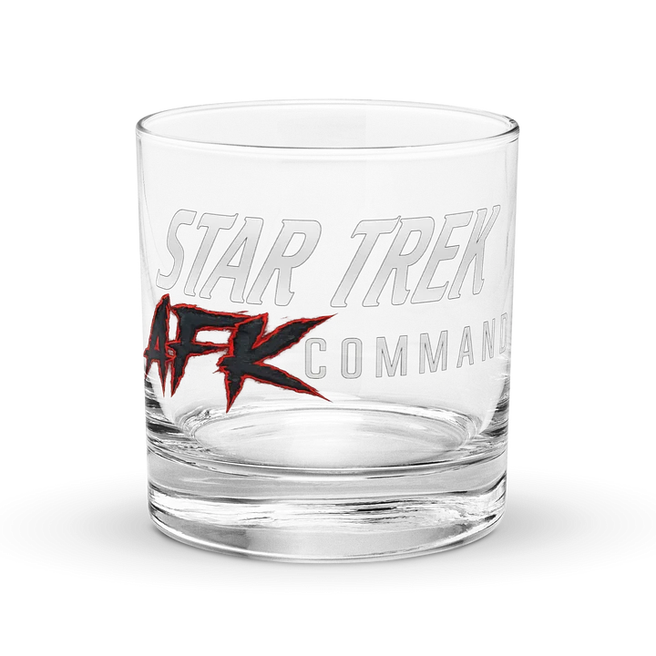 Star Trek AFK Command Rocks Glass product image (2)