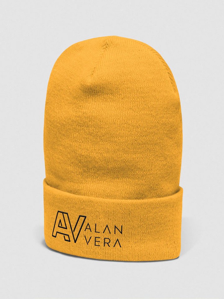 Alan Vera Black Logo Beanie product image (3)
