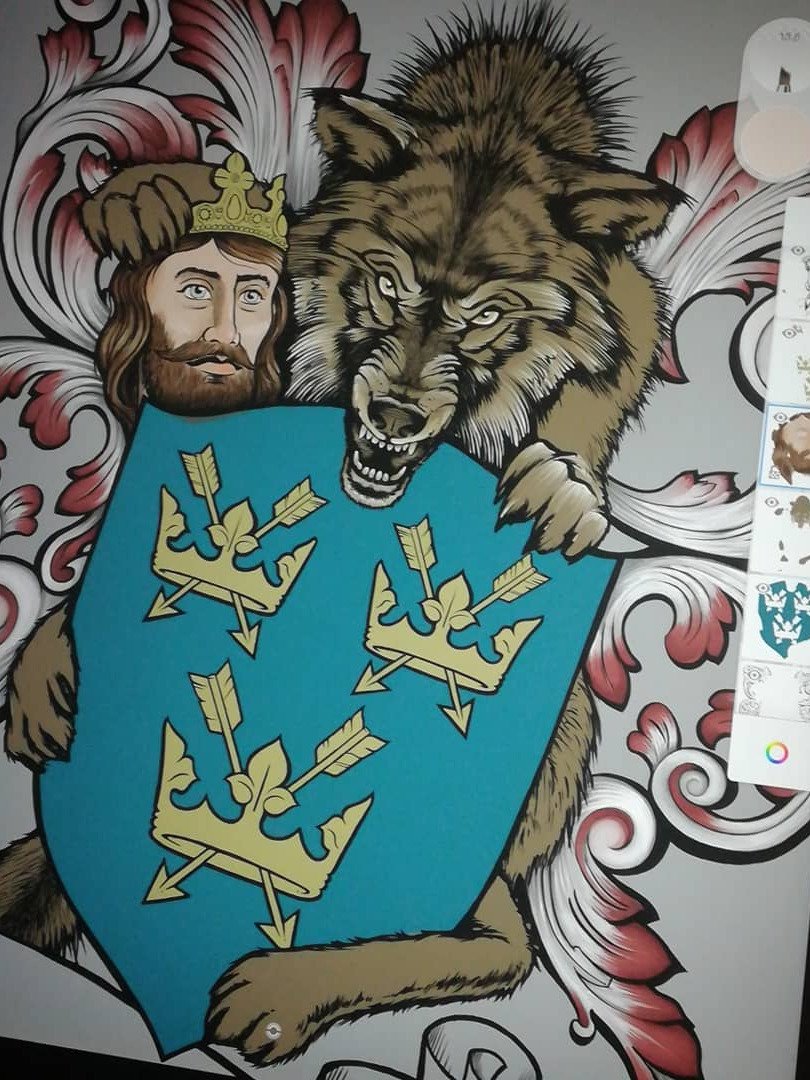 Bury St Edmunds Coat of Arms T-Shirt | Original Heraldic Art product image (6)