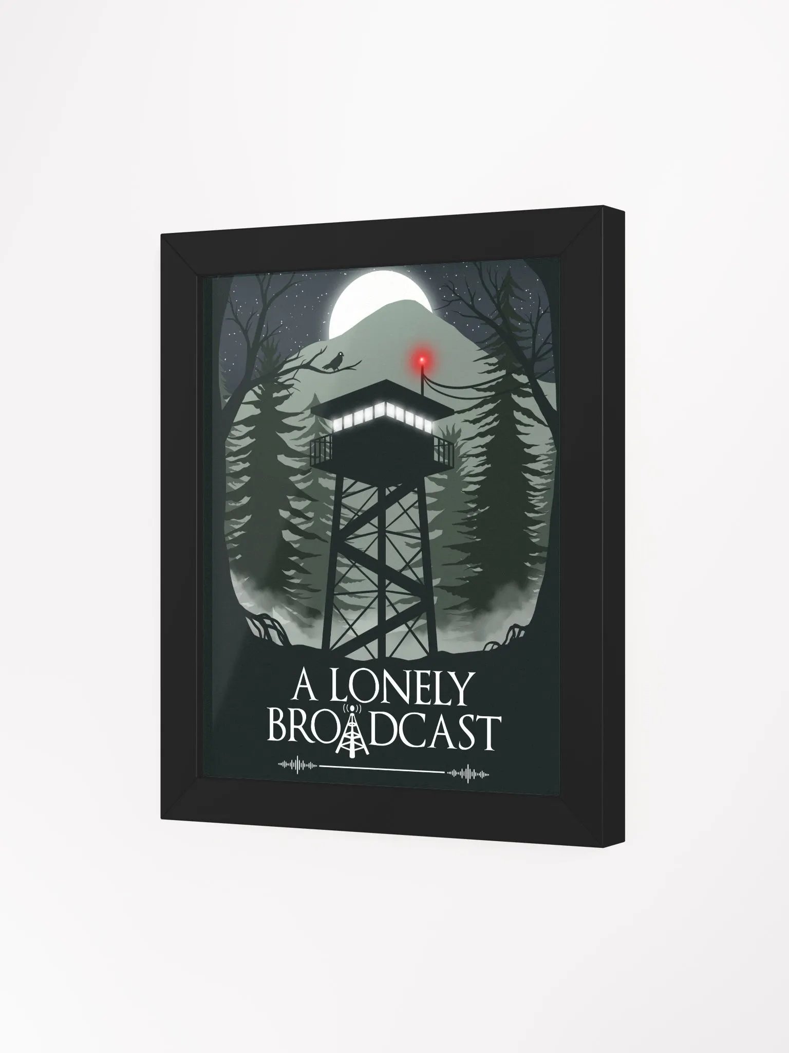 A Lonely Broadcast book cover poster (framed) product image (3)