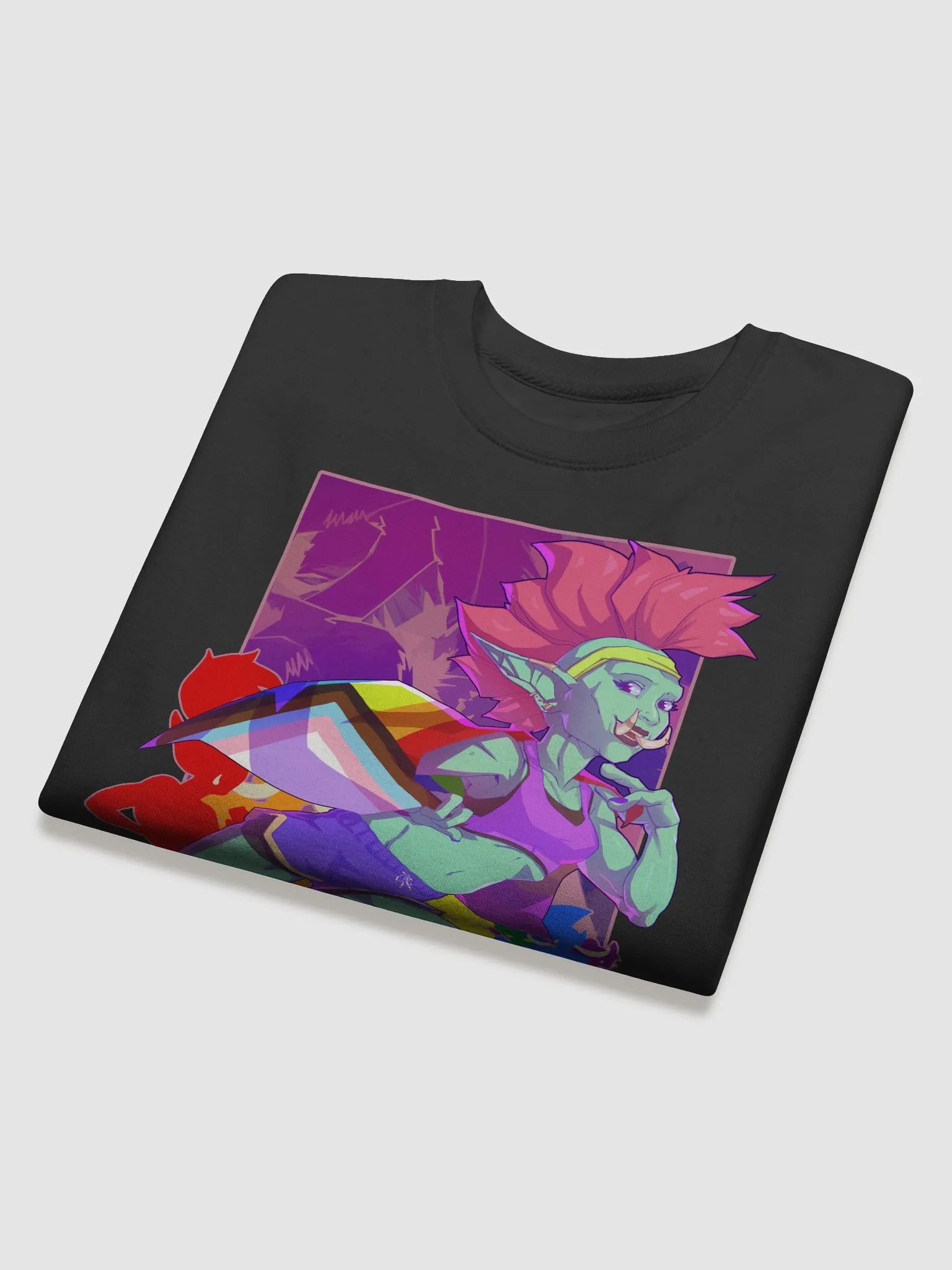 Troll Racer Sweatshirt - by Eggu product image (4)
