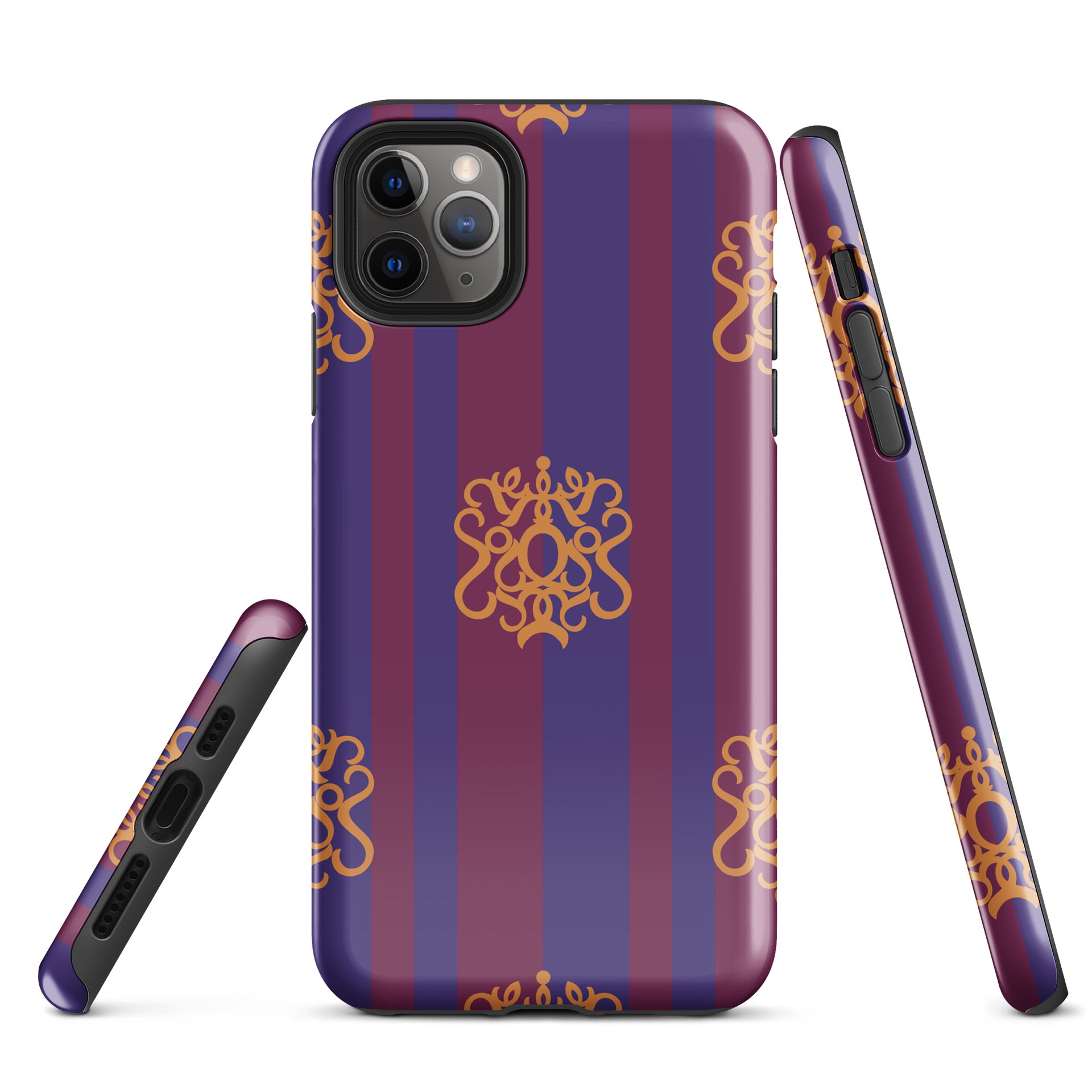 Purple and Maroon Flirty Academic iPhone® Case product image (2)