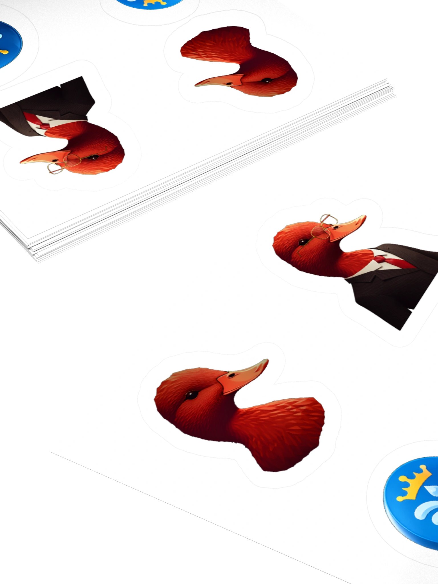 Assorted Red Duck Labs and FountainRank Stickers product image (11)