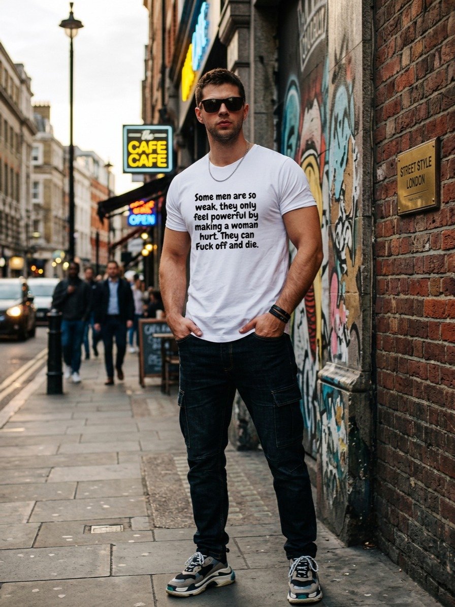 Weak men hurt Tee product image (1)