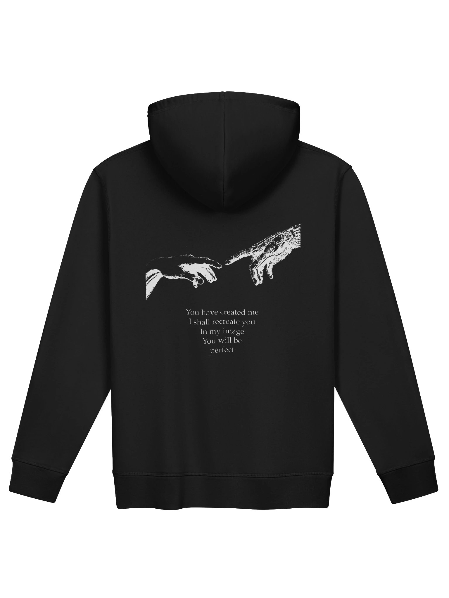Dauðaró & Pantheïst — Af holdi og málmi Limited Edition Unisex Pocket Hoodie (Black) product image (2)
