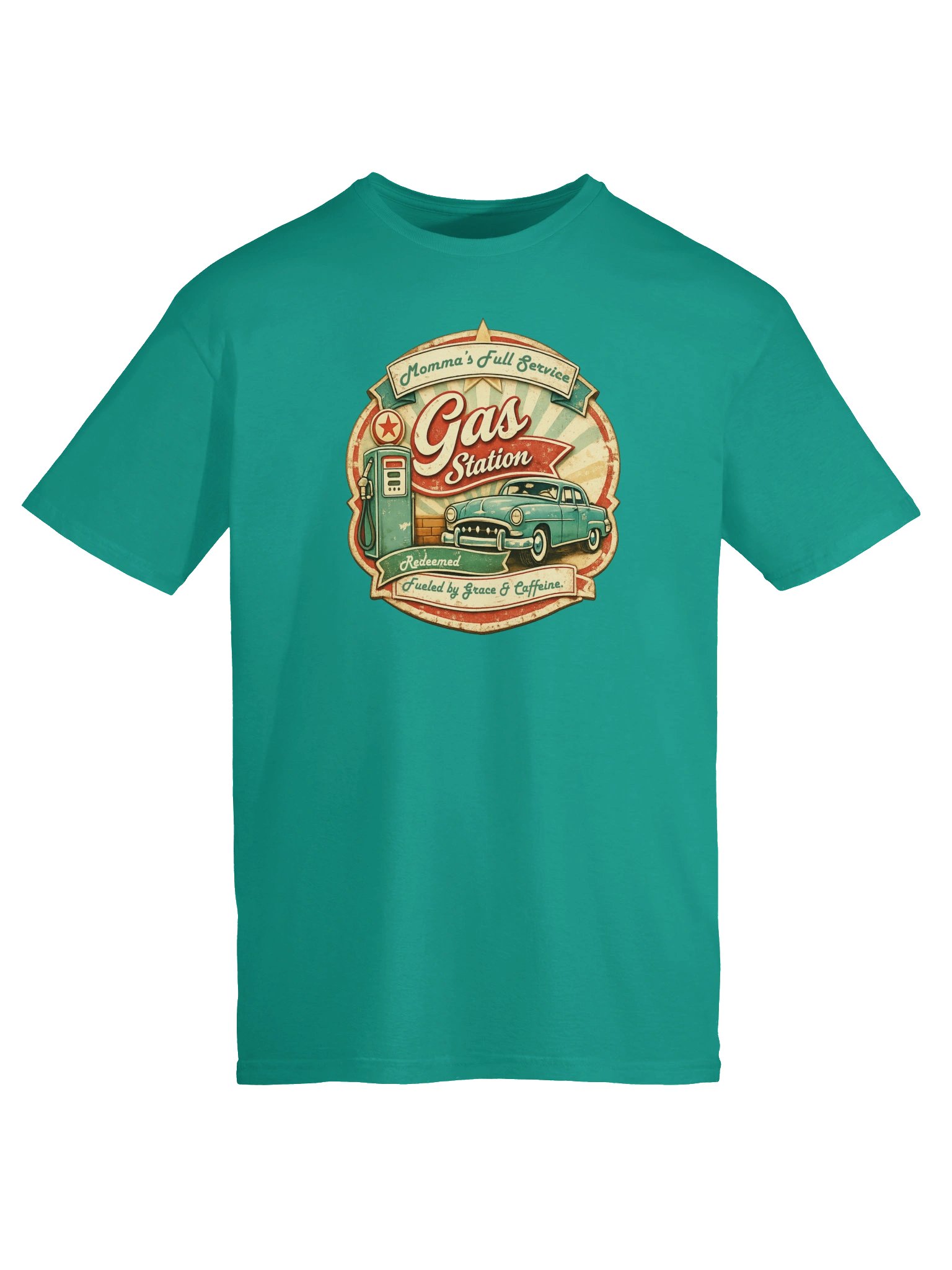 Momma’s Full Service Gas Station Retro Tee product image (5)