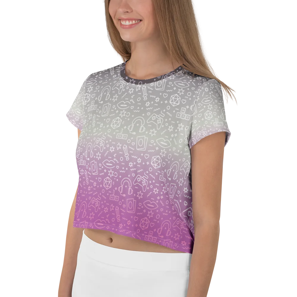 Asexual Cropped T-Shirt product image (3)
