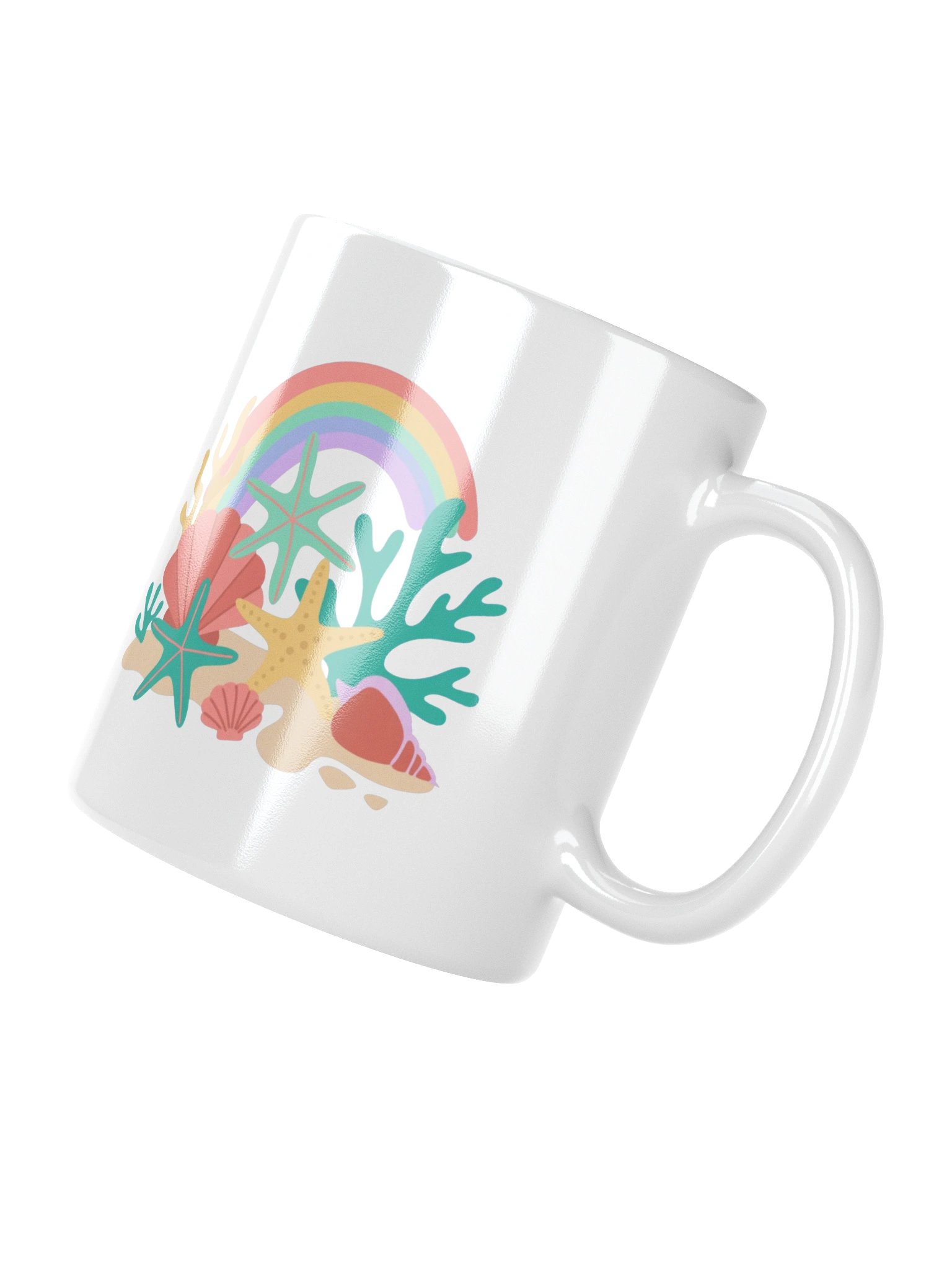 Coastal Rainbow Nature Coffee Mug product image (11)
