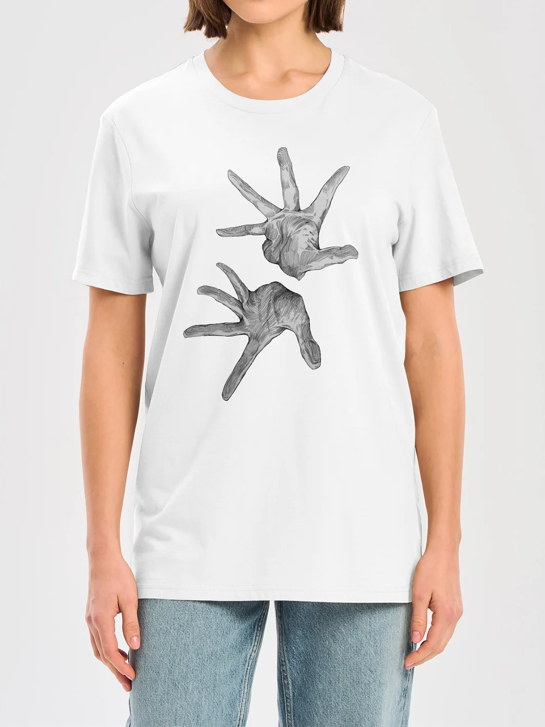 "Grasping" Unisex T-Shirt product image (2)
