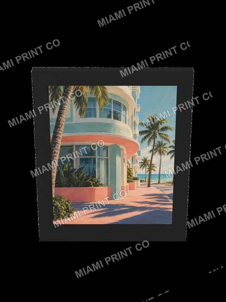 South Beach | Framed Art Print product image (5)