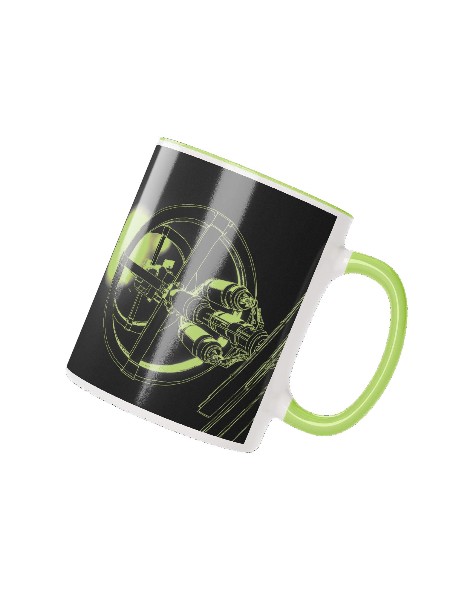 Space Station Mug - Green product image (2)