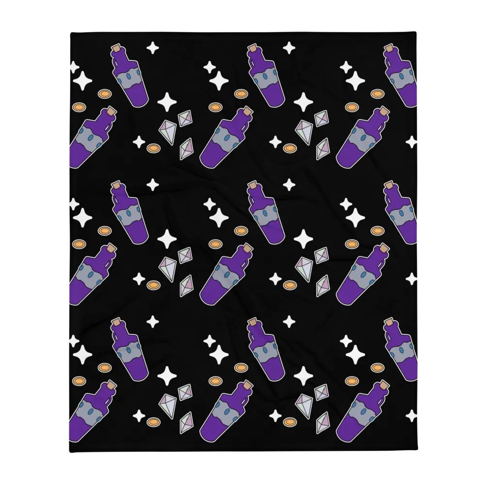 Purple Drink & Wears - Plush Blanket ( Soft ) product image (1)