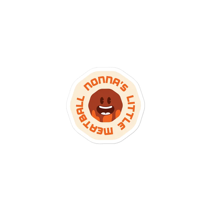 Nonna’s Little meatball sticker product image (1)