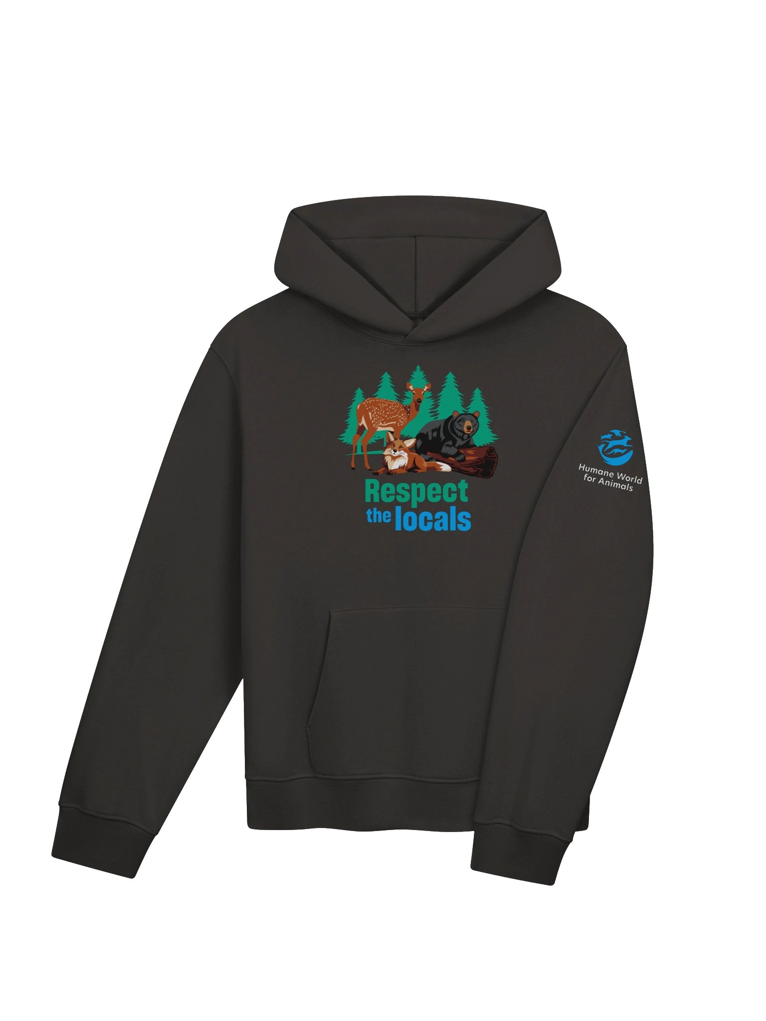 Respect the locals - Hoodie product image (4)