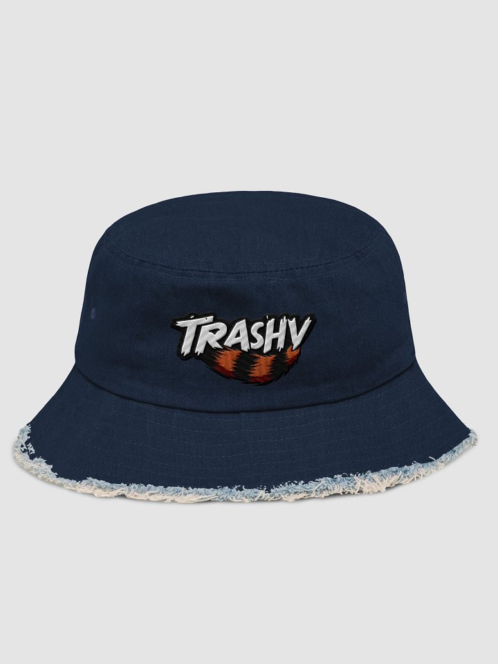 Embroidered Trashy Frayed Bucket Hat product image (1)