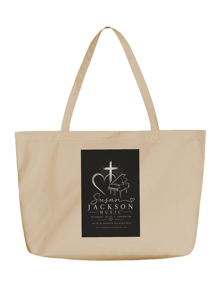Susan Jackson Music Tote — Piano & Cross product image (1)