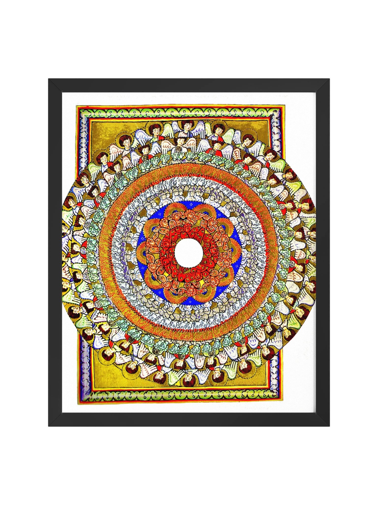 Angels (Scivias I.6: The Choirs of Angels) — Large Framed Matte Poster product image (5)