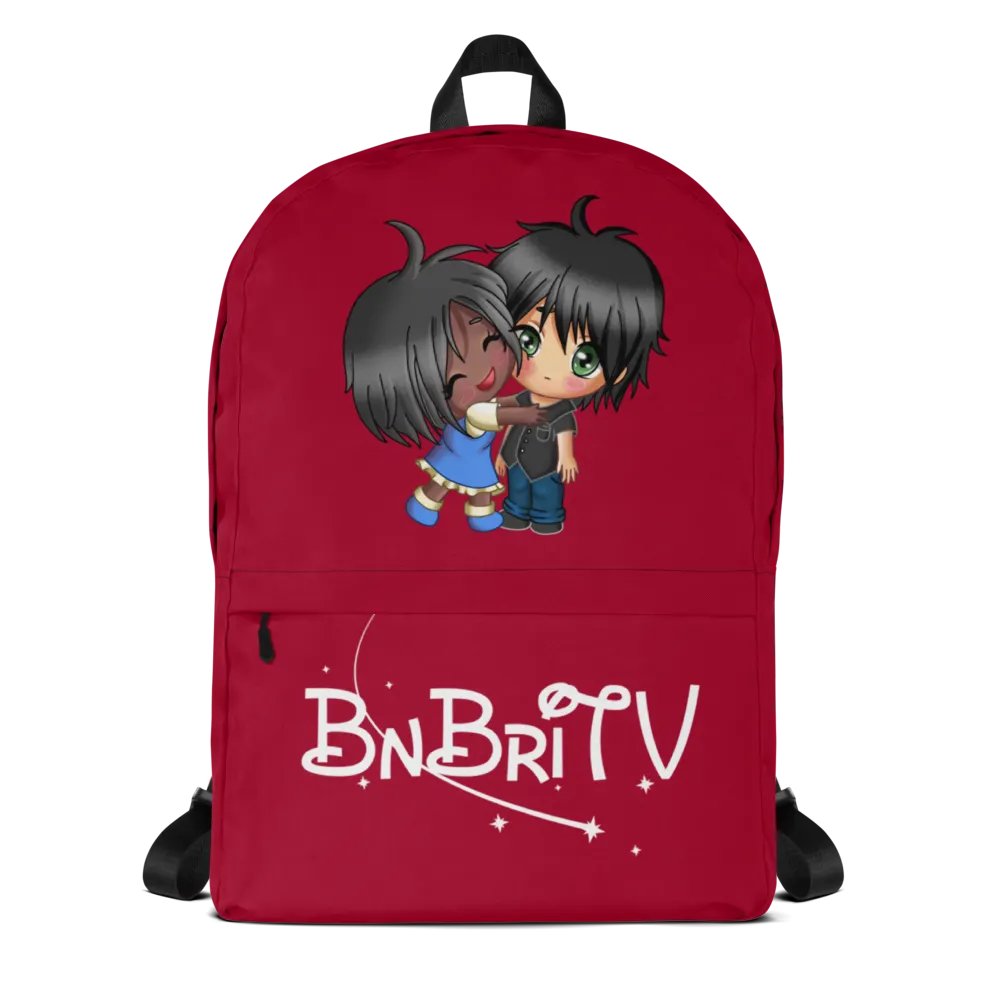 BnBriTv Red Backpack product image (1)