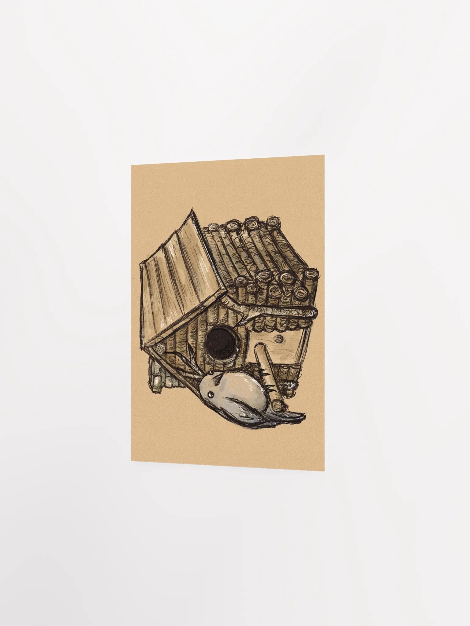 Cabin Birdhouse product image (4)