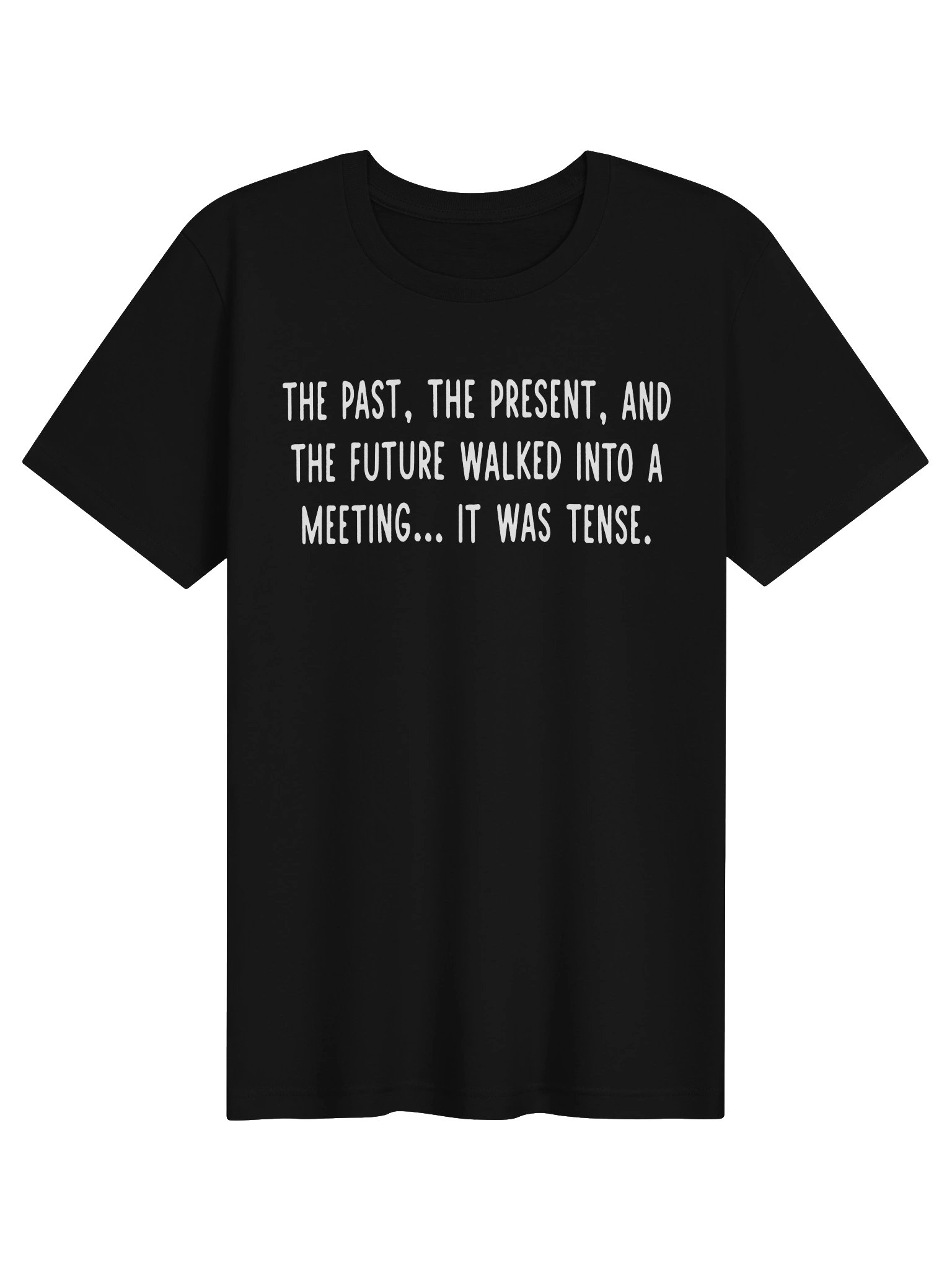 English Teacher Grammar Tense Meeting Typography Tee product image (9)