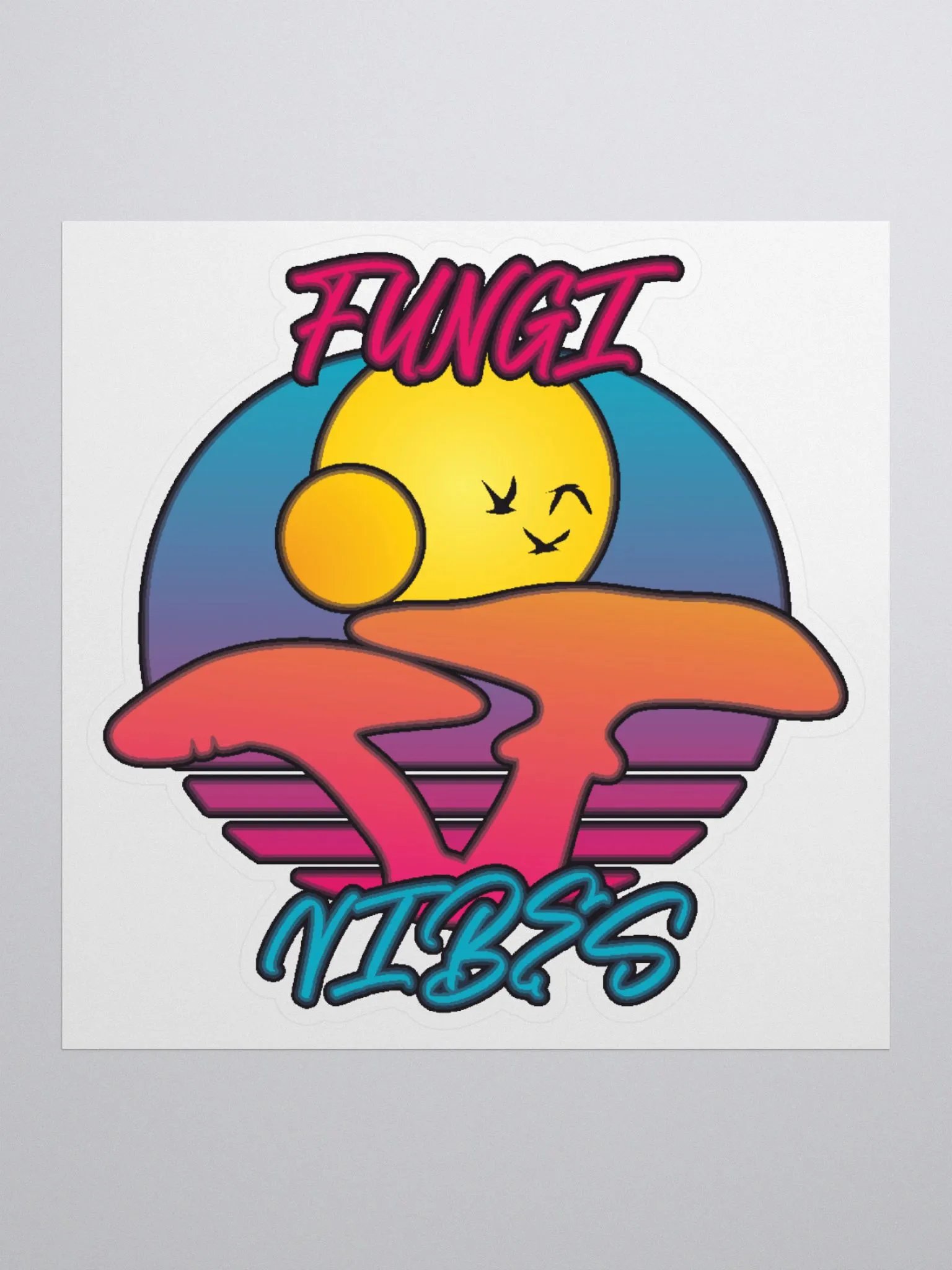 Fungi Vibes Sticker product image (1)