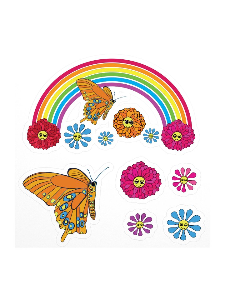 Flower Power Stickers product image (1)