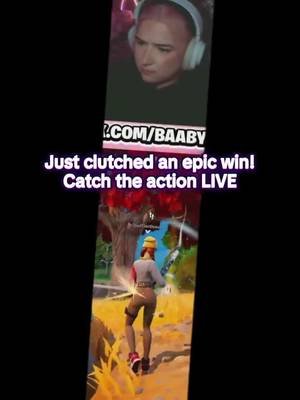 Just clutched an epic win!Catch the action LIVE