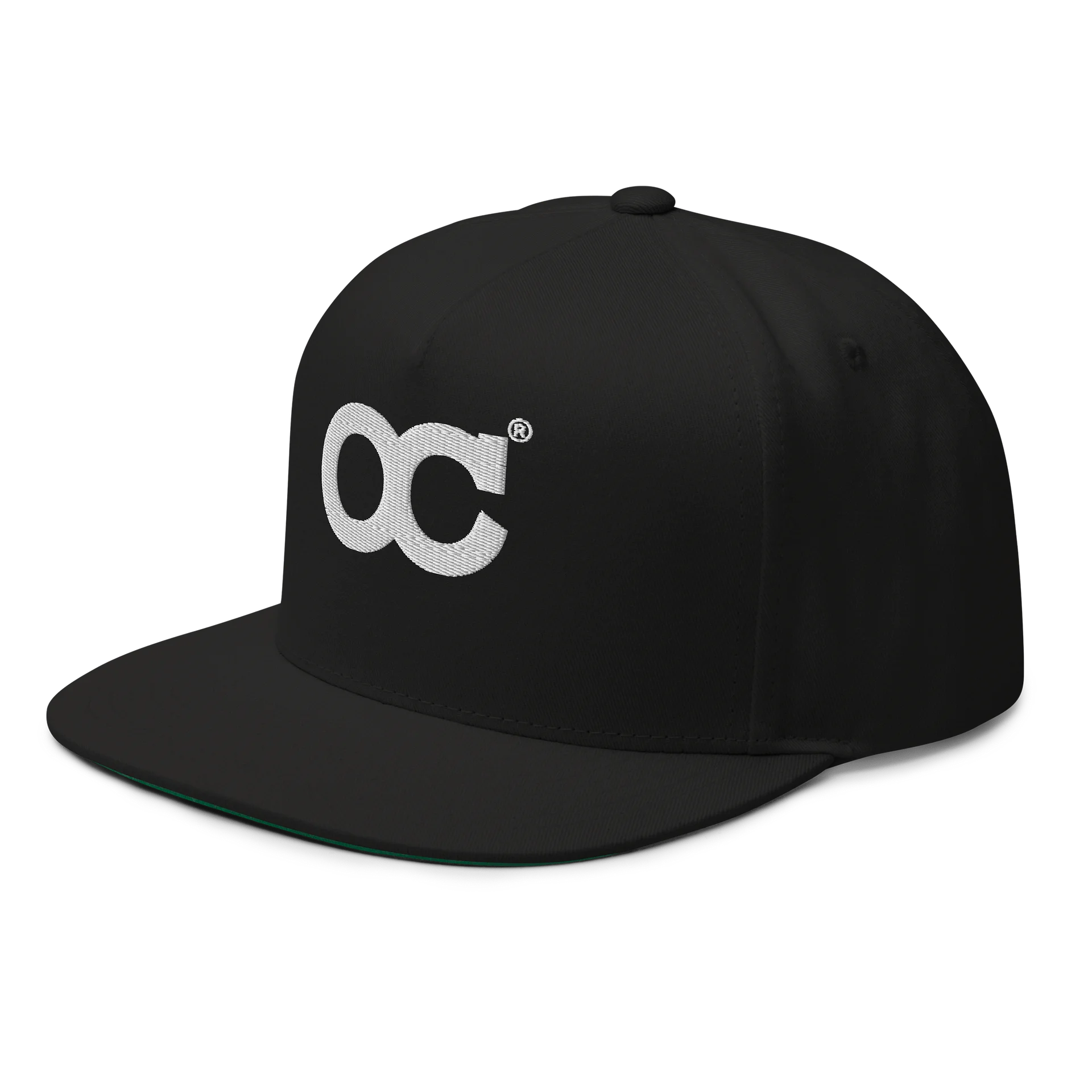 OC White Logo Flat Snapback Cap product image (5)