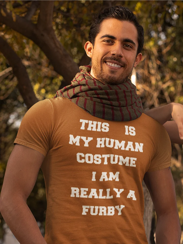 Human Costume Furby edition supersoft unisex t-shirt product image (1)