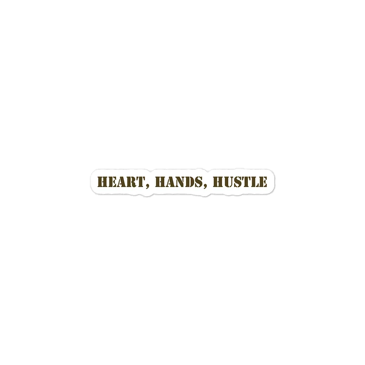 Hustle Heart Hands Decals product image (2)