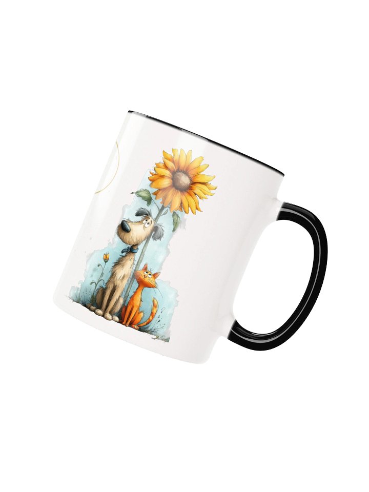 Sunflower Dog and Cat Coffee Mug product image (14)