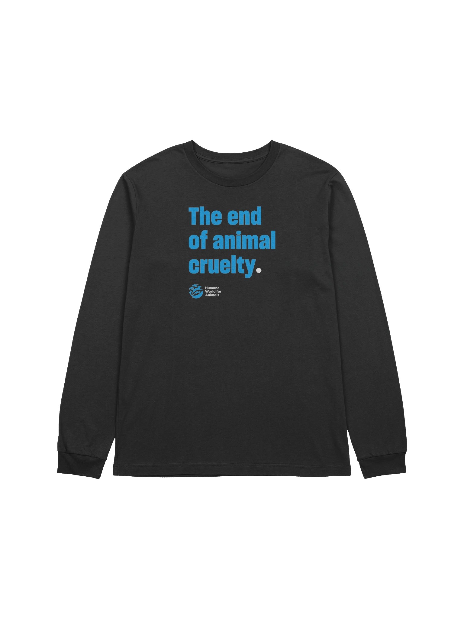The end of animal cruelty - Long sleeve tee product image (1)