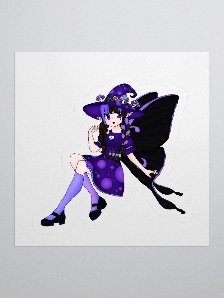 Mushroom Witch Mystic Sticker product image (3)