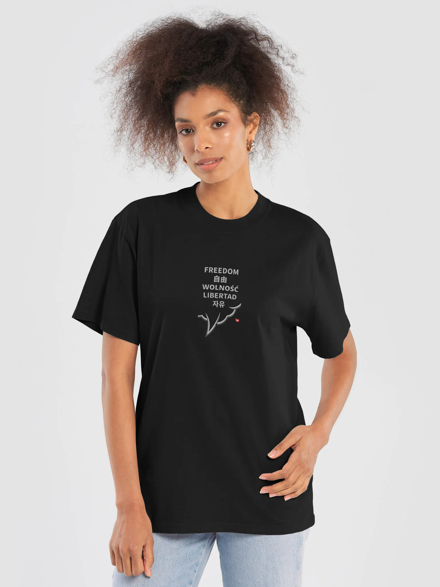 PREMIUM UNISEX T-SHIRT. REGULAR FIT, FREEDOM product image (3)
