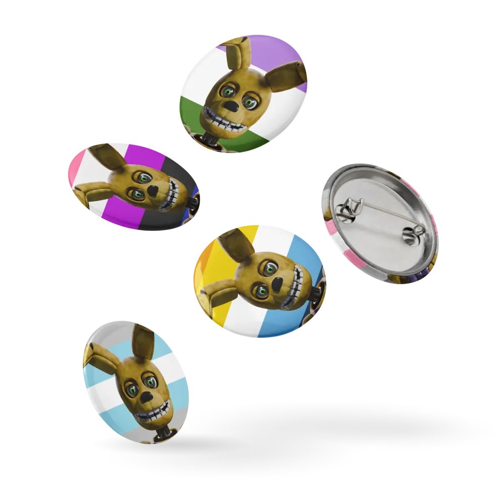 Springy Bright Pride Pins! (Set 3) product image (14)