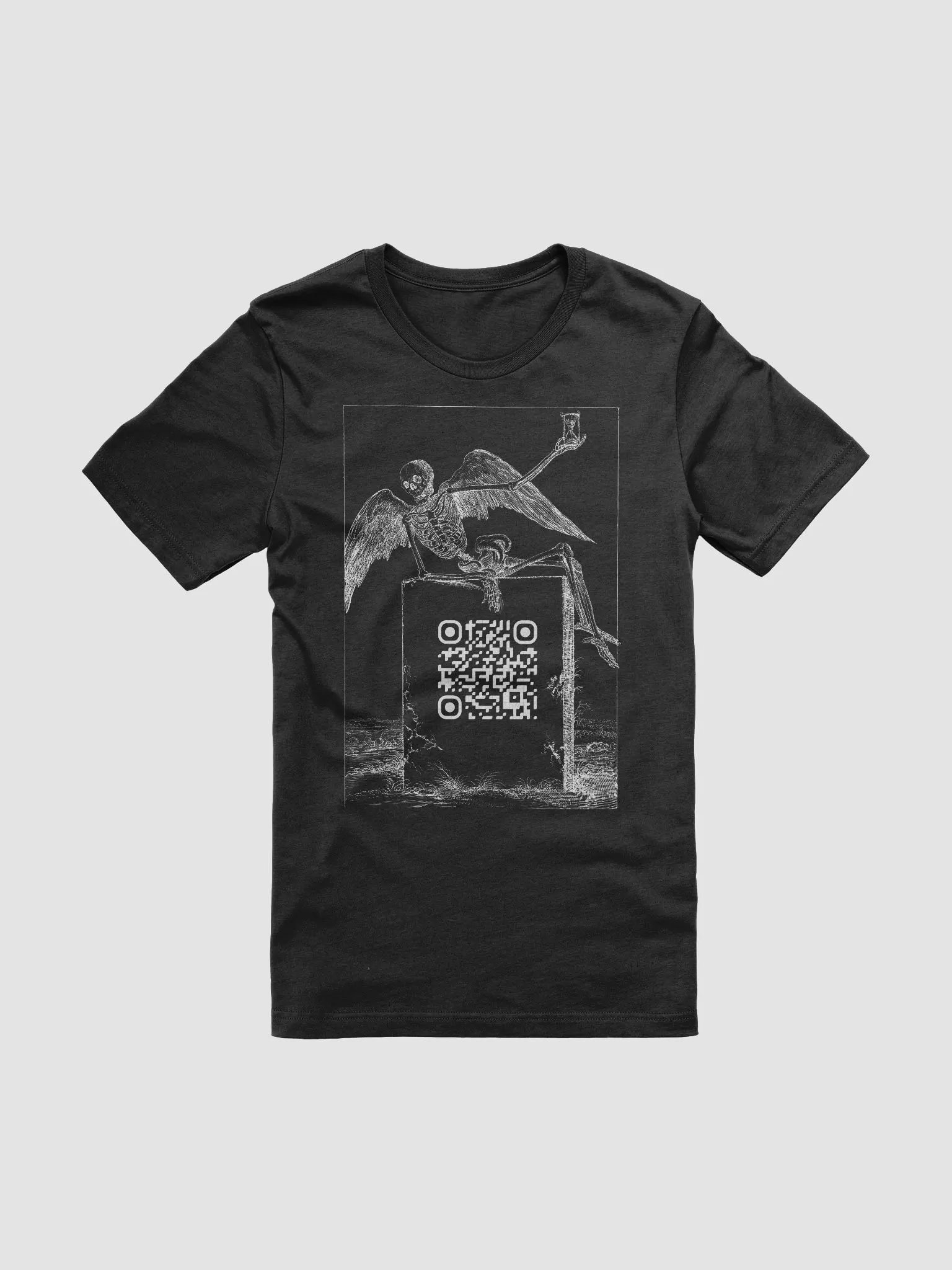 Death QR Coded Super Soft Tee - Light product image (3)