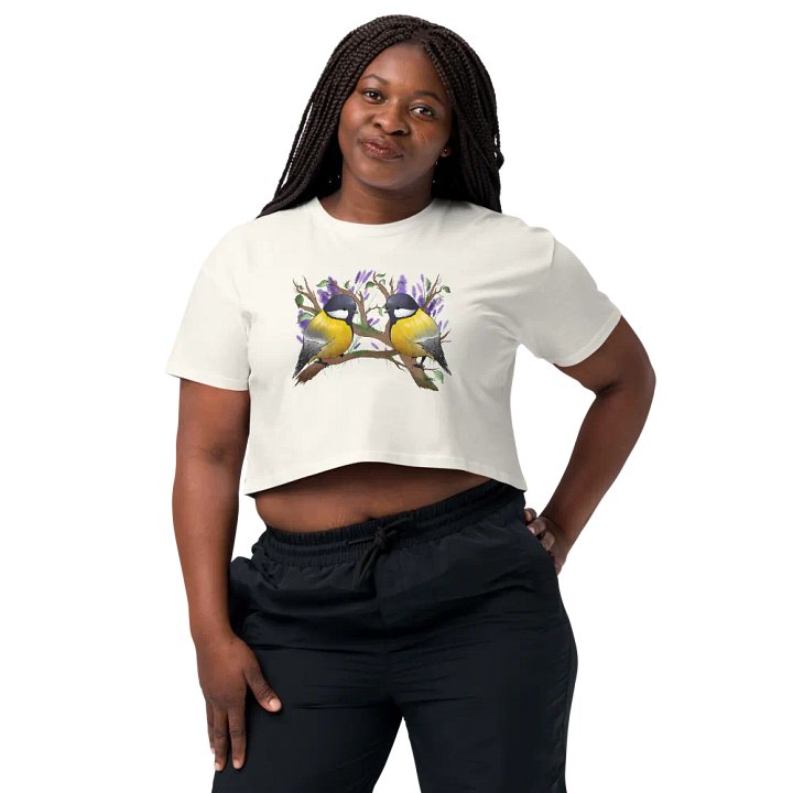 Great Tits (The Bird) Crop Top product image (1)