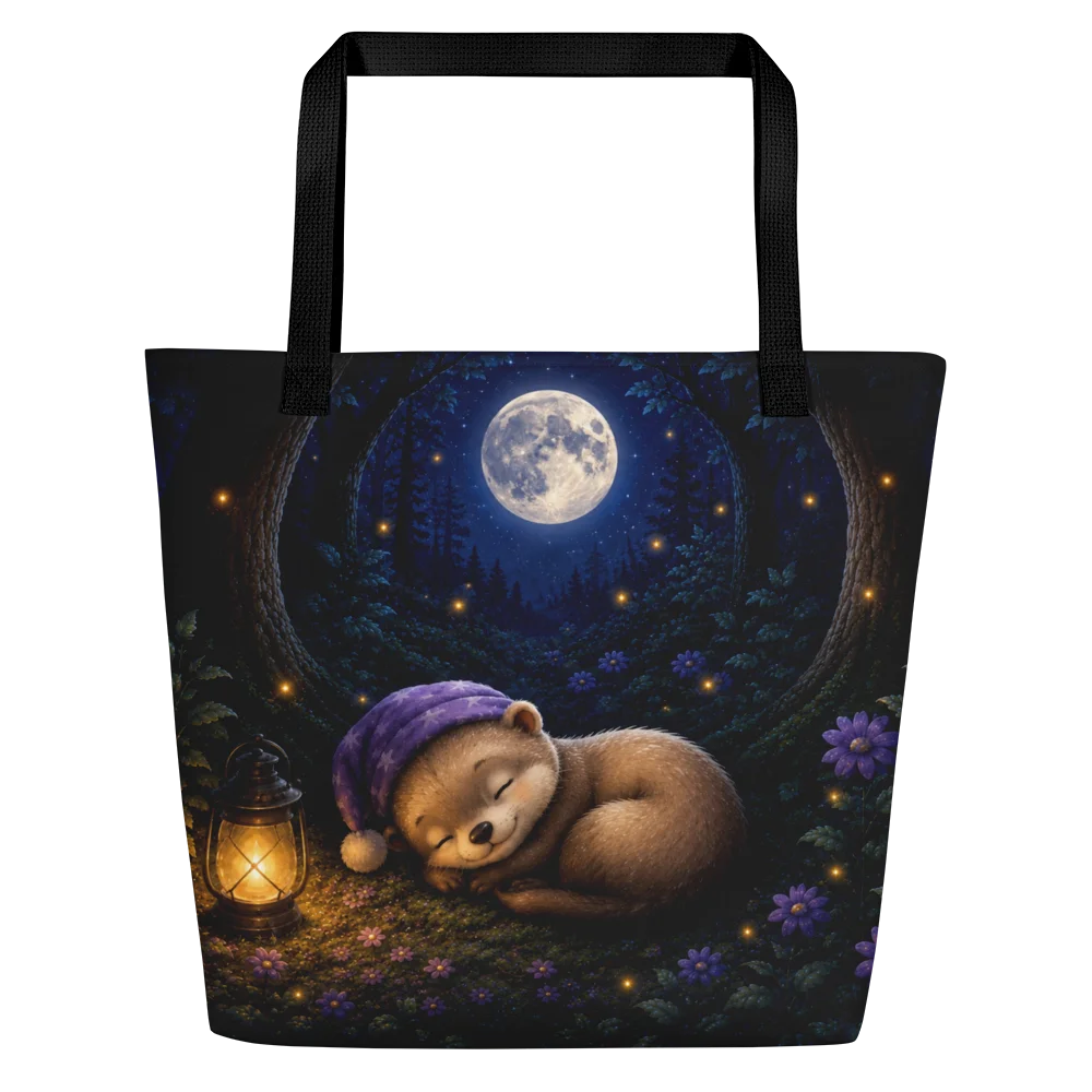 Moonlit Slumber Moonlit Dreams Large Tote Bag product image (1)