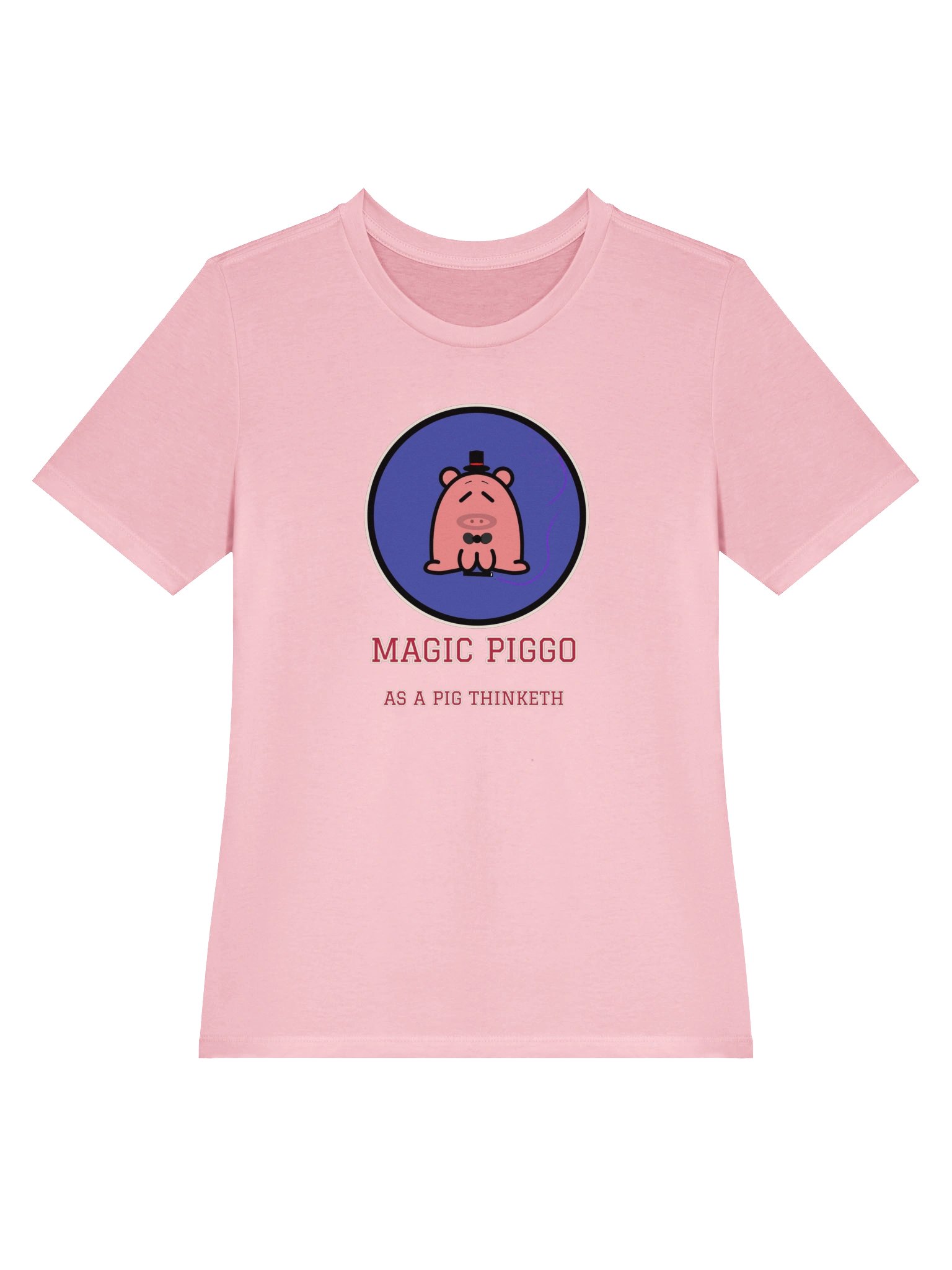 Magic Piggo Women's Tee | As a Pig Thinketh product image (3)
