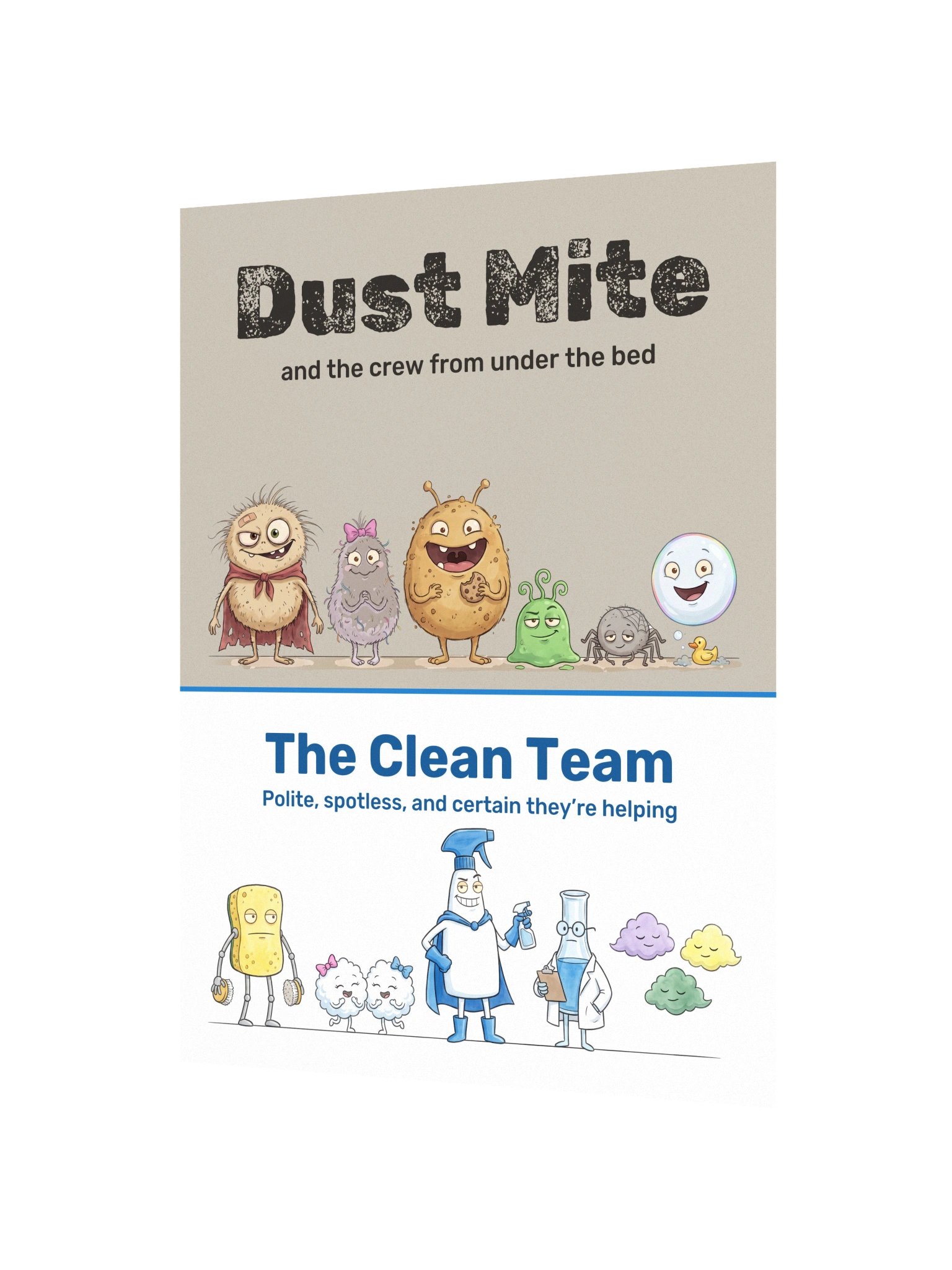 Dust Mite and the Clean Team Poster product image (3)