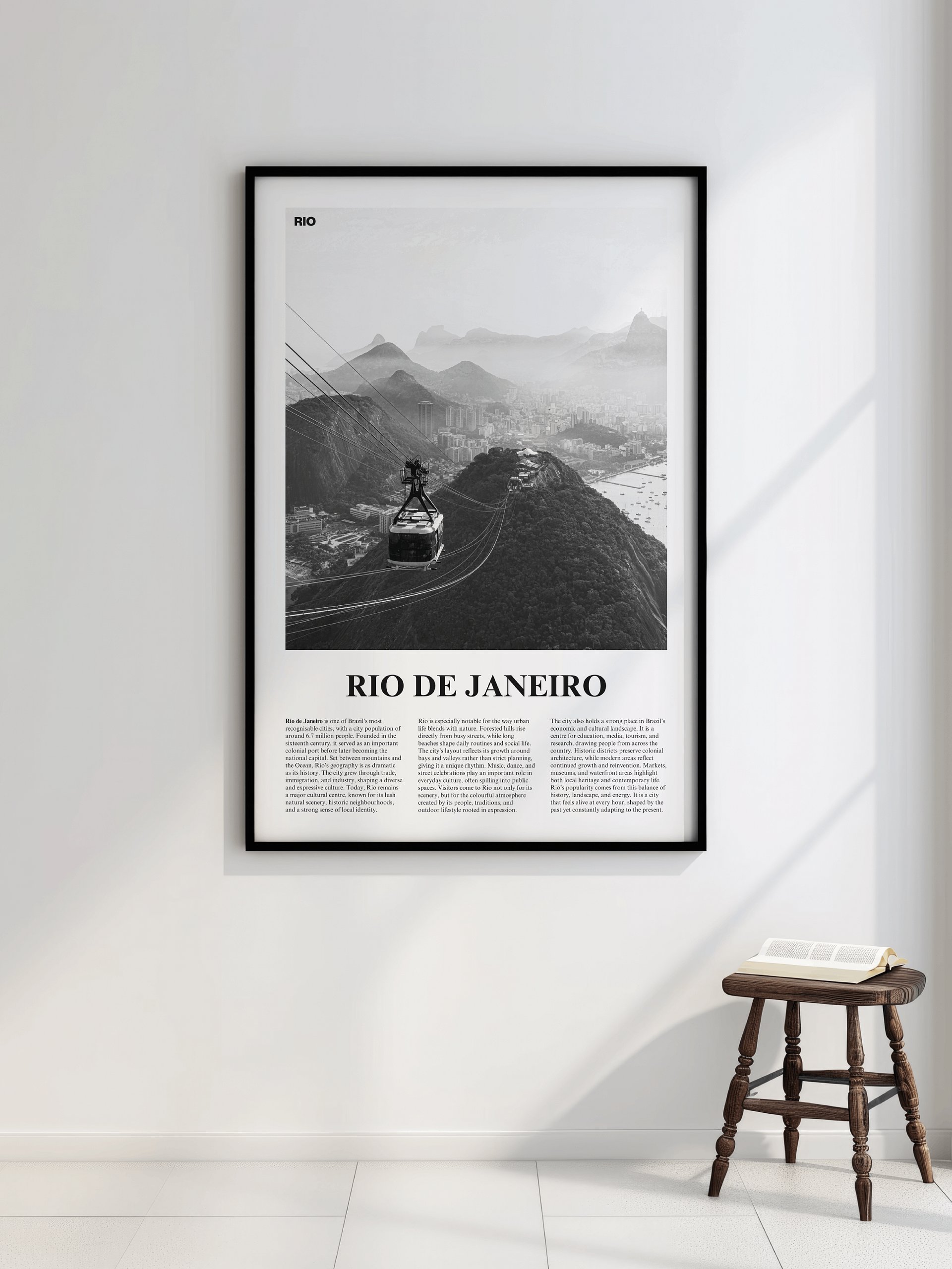 Rio de Janeiro 03 Newspaper Poster product image (2)